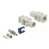 Delock FAKRA B plug spring pin for crimping