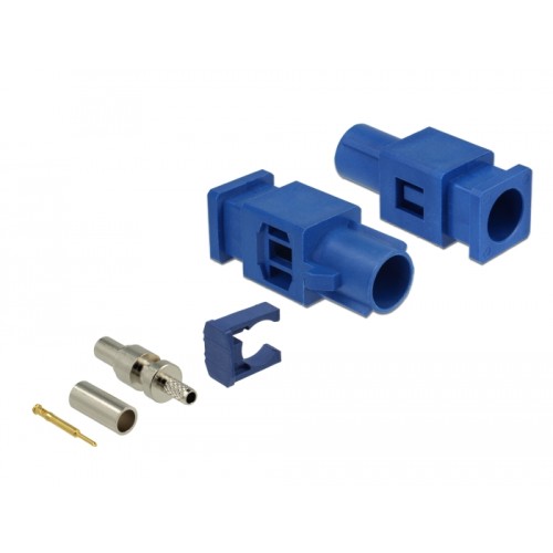 Delock FAKRA C plug spring pin for crimping