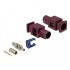 Delock FAKRA D plug spring pin for crimping