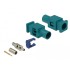 Delock FAKRA Z plug spring pin for crimping