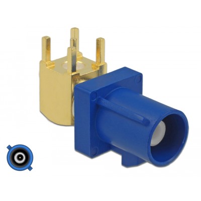 Delock FAKRA C plug 90° PCB