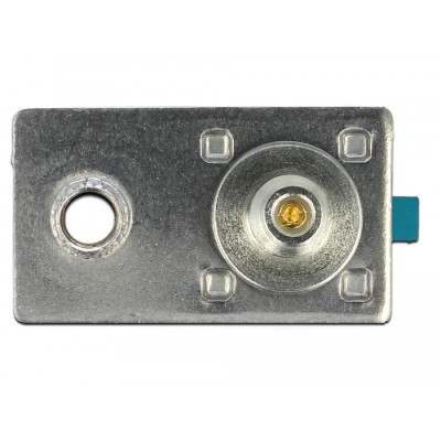 Delock FAKRA Z plug spring pin for soldering 1 prepunched hole 2