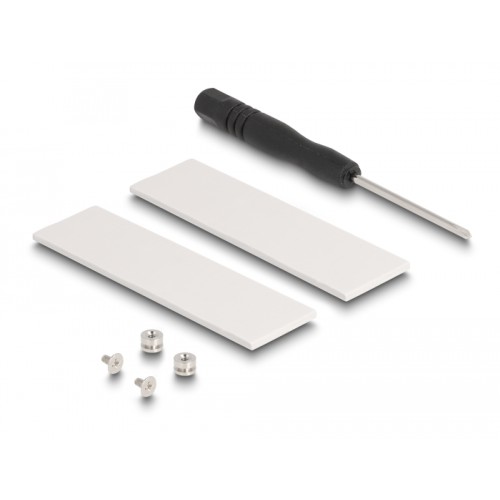 Delock PCI Express x8 Card to 2 x internal NVMe M.2 Key M - Bifurcation - Low Profile Form Factor