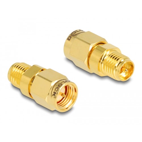 Delock Adapter RP-SMA jack to SMA plug