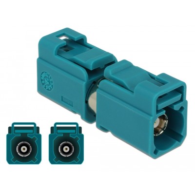 Delock Adapter FAKRA Z jack > FAKRA Z jack