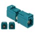 Delock Adapter FAKRA Z jack > FAKRA Z jack