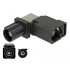 Delock Adapter FAKRA A jack 90°  FAKRA A plug