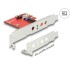Delock PCI Express Card > 1 x internal M.2 Key E - Low Profile Form Factor