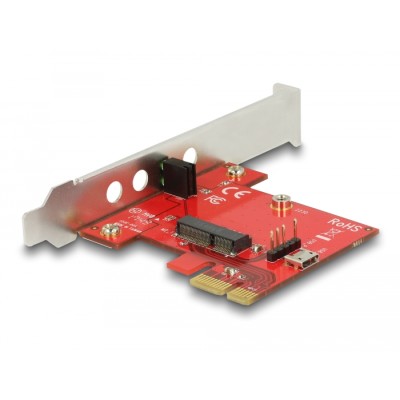 Delock PCI Express Card > 1 x internal M.2 Key E - Low Profile Form Factor 2
