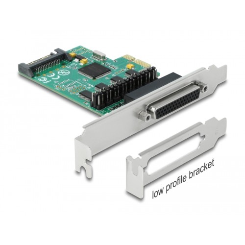 Delock PCI Express Card to 4 x Serial RS-232 with voltage supply