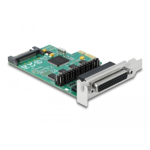 Delock PCI Express Card to 4 x Serial RS-232 with voltage supply