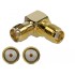 Delock Adapter SMA jack to SMA jack 90° 10 GHz