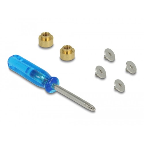 Delock PCI Express x16 Card to 2 x internal NVMe M.2 Key M