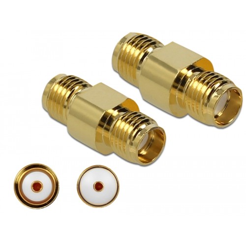 Delock Adapter SMA jack to SMA jack 10 GHz