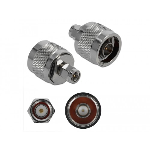 Delock Adapter N plug to SMA plug 10 GHz