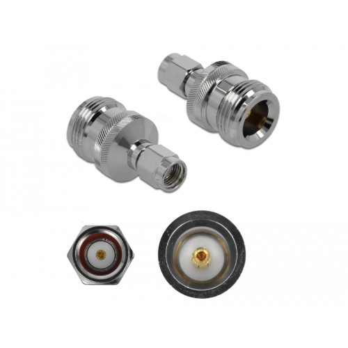 Delock Adapter N jack to RP-SMA plug 10 GHz