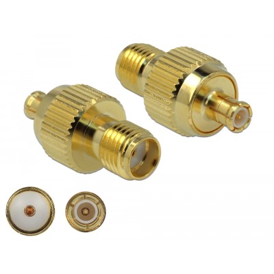 Delock Adapter SMA jack to MCX plug 3 GHz