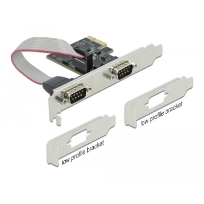 Delock PCI Express Card to 2 x Serial RS-232