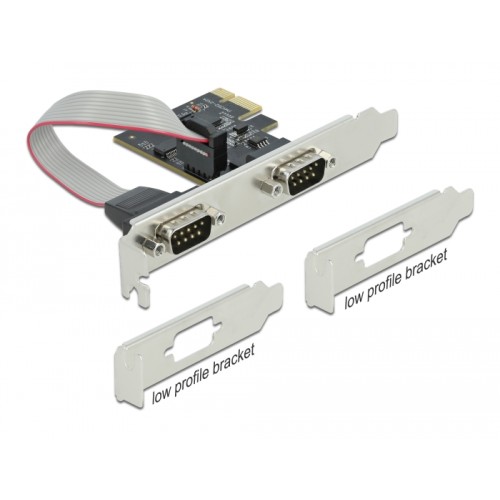 Delock PCI Express Card to 2 x Serial RS-232