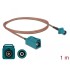 Delock Antenna Cable FAKRA Z plug > FAKRA Z jack RG-316 1 m