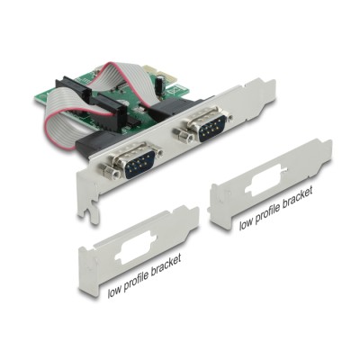PCI Express Card to 2 x Serial RS-232
