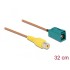 Delock Cable FAKRA Z jack - RCA jack RG-179 32 cm