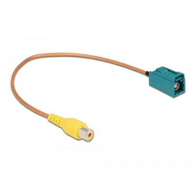 Delock Cable FAKRA Z jack - RCA jack RG-179 32 cm 2