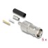 Delock BNC jack for crimping RG-174 / RG-316 with matching shrink tube