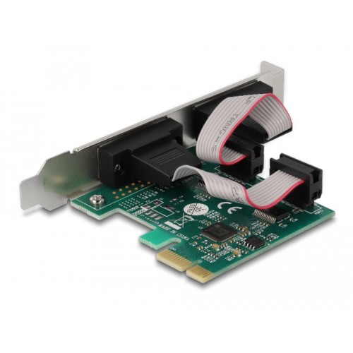 Delock PCI Express x1 Card to 2 x Serial RS-232
