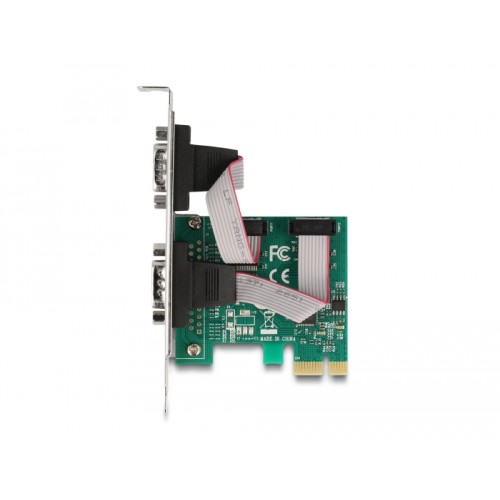 Delock PCI Express x1 Card to 2 x Serial RS-232