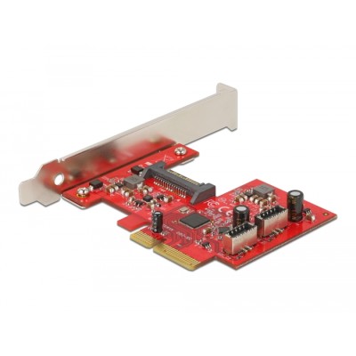 Delock PCI Express Card to 2 x internal USB 3.2 Gen 2 key A 20 pin female 2