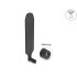 Delock LTE GNSS Antenna SMA plug 1.5 - 3.0 dBi omnidirectional rotatable with tilt joint black