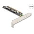 Delock PCI Express x16 Card to 4 x internal SFF-8654 4i NVMe - Bifurcation