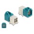 Delock Mini FAKRA Z plug quad angled A-Type PCB