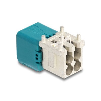 Delock Mini FAKRA Z plug quad angled A-Type PCB 2