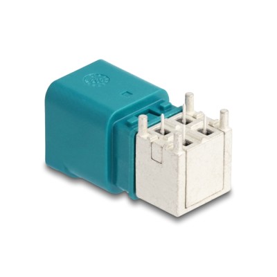 Delock Mini FAKRA Z plug quad angled B-Type PCB 2