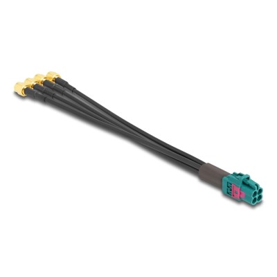 Delock Cable Mini FAKRA Z jack quad to 4 x SMA plug A-Type 2