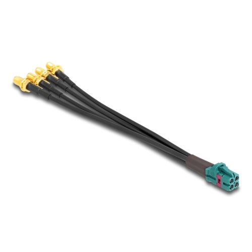 Delock Cable Mini FAKRA Z jack quad to 4 x SMA jack B-Type