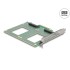 Delock PCI Express 4.0 x8 Card to 2 x internal U.2 NVMe SFF-8639 - Bifurcation (LxW: 144 x 122 mm)