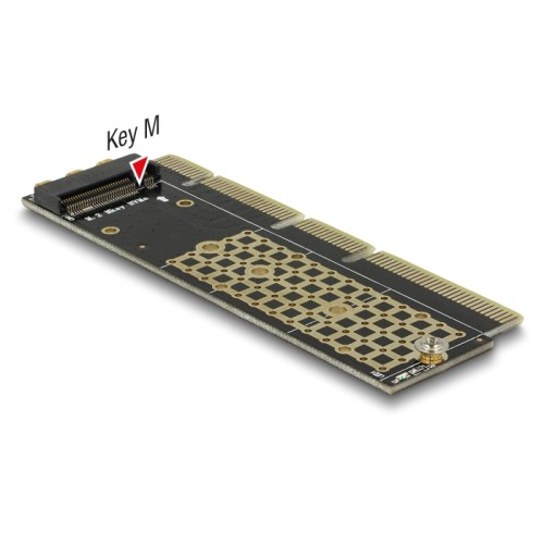 Delock PCI Express x16 (x4 / x8) Card to 1 x NVMe M.2 Key M for Server