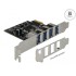 Delock USB 3.0 PCI Express x1 Card with 4 x external Type-A female