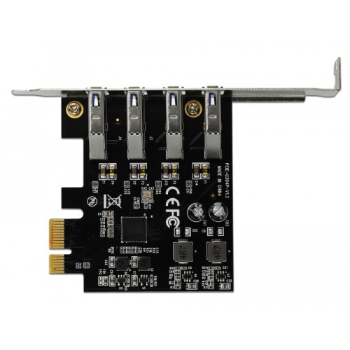 Delock USB 3.0 PCI Express x1 Card with 4 x external Type-A female