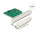 Delock PCI Express x4 Card to 1 x internal OCuLink SFF-8612 - Low Profile Form Factor