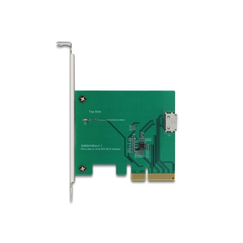 Delock PCI Express x4 Card to 1 x internal OCuLink SFF-8612 - Low Profile Form Factor
