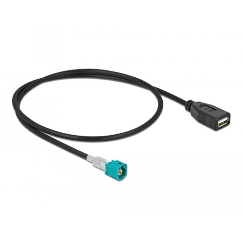 Delock Cable HSD Z male to USB 2.0 Type-A female 0.5 m Premium