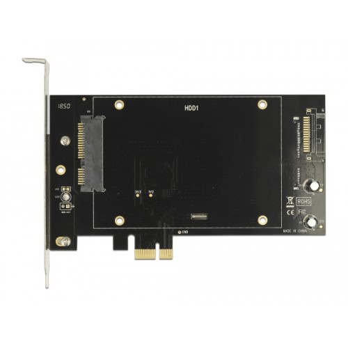 Delock PCI Express x1 Card for 2 x SATA HDD / SSD