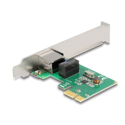Delock PCI Express x1 Card 1 x RJ45 Gigabit LAN RTL8111 2