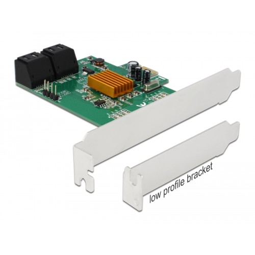 Delock 4 port SATA PCI Express x1 Card