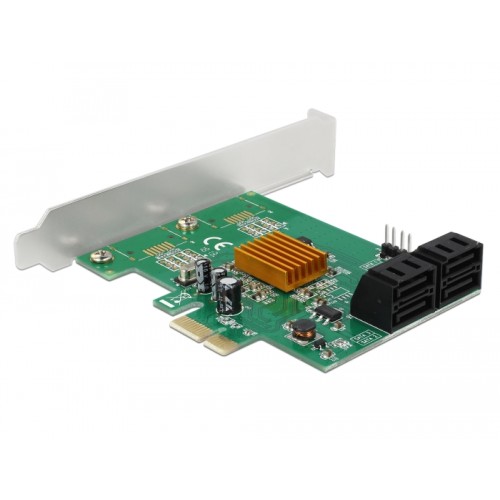 Delock 4 port SATA PCI Express x1 Card