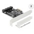 Delock PCI Express Card to 2 x internal USB 3.0 Pin Header